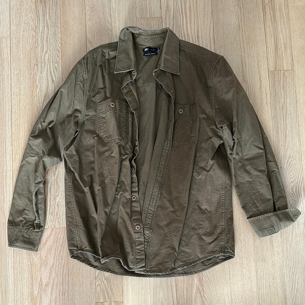 Olive Green Men's sweater by Le 31 (Simon’s)